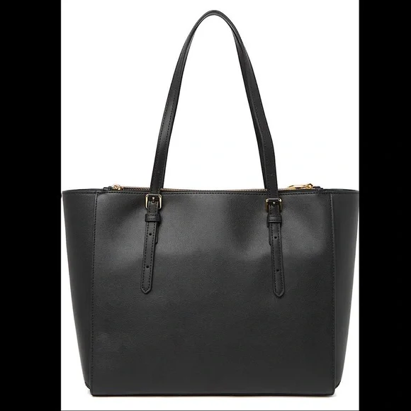 🔥🔥🔥NEW Marc Jacobs Commuter Black Leather Tote - Picture 2 of 13